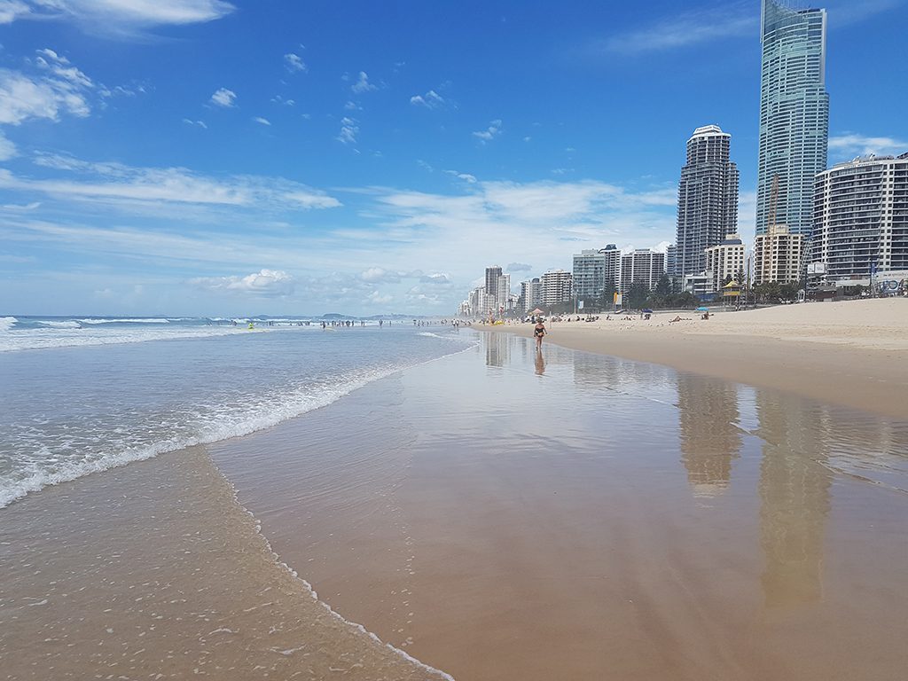 Surfers Paradise Beach, Queensland, Australia